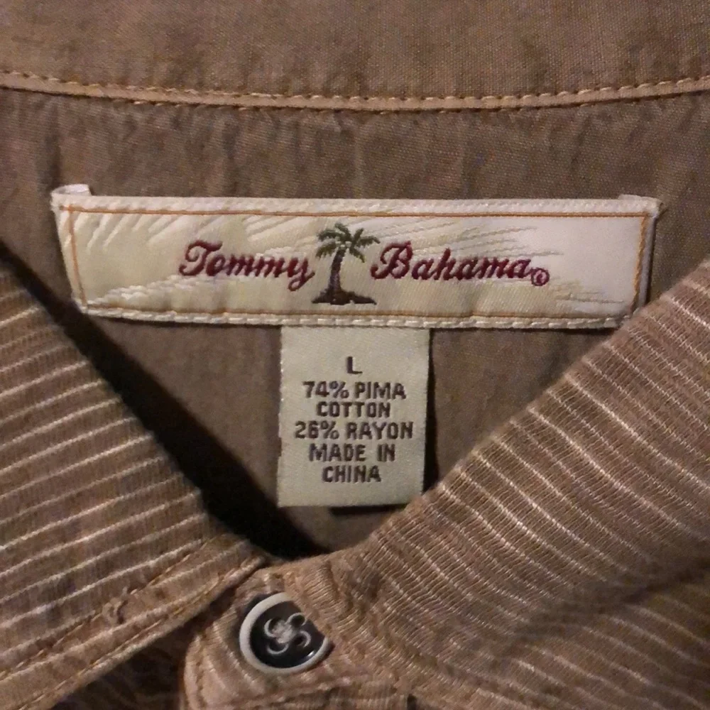 Tommy Bahama Soft Polo shirt Sz L - Picture 3 of 8